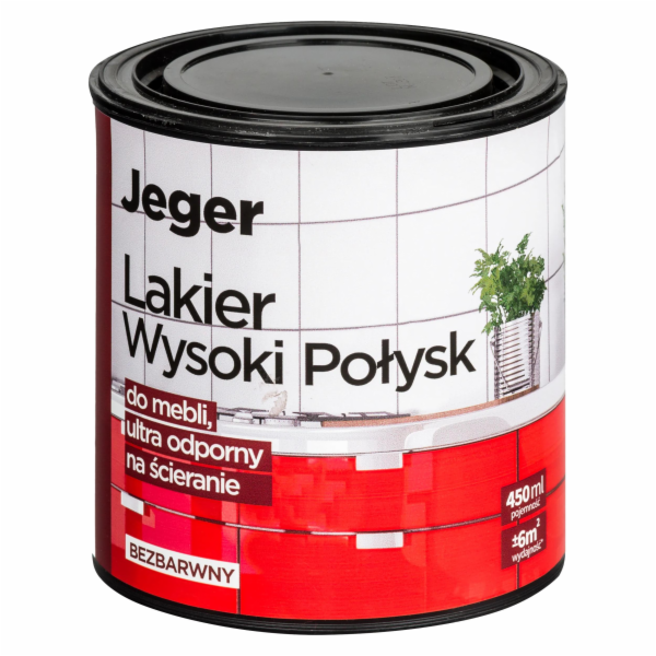 LAK JEGER VYSOKÝ LESK 0,45L