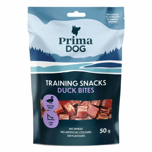 Lahodné krmivo pro psy Primadog, kachna, 0,05 kg