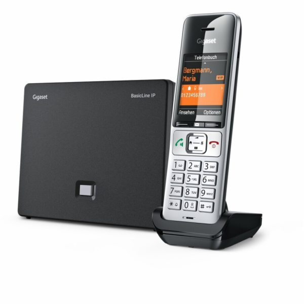Gigaset Bezdrátový IP VoIP telefon BasicLine + sluchátko ...
