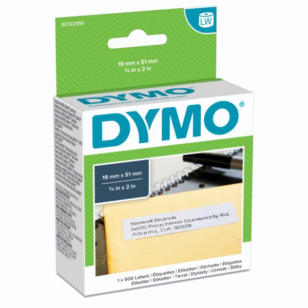 Dymo LabelWriter ORIGINAL Víceúčelové štítky 19x51mm, 1 r...