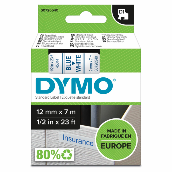 Dymo páska do tiskárny štítků  Dymo  450