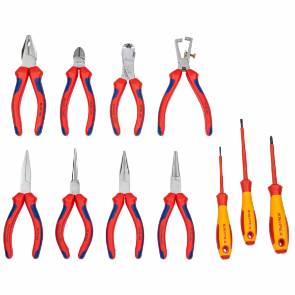 Knipex 00 19 41 Taška svinovací s nářadím, 11-ti dílná