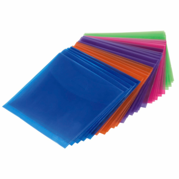 1x50 Hama CD-ROM/DVD-ROM  ochr. pouzdra barevna      51067