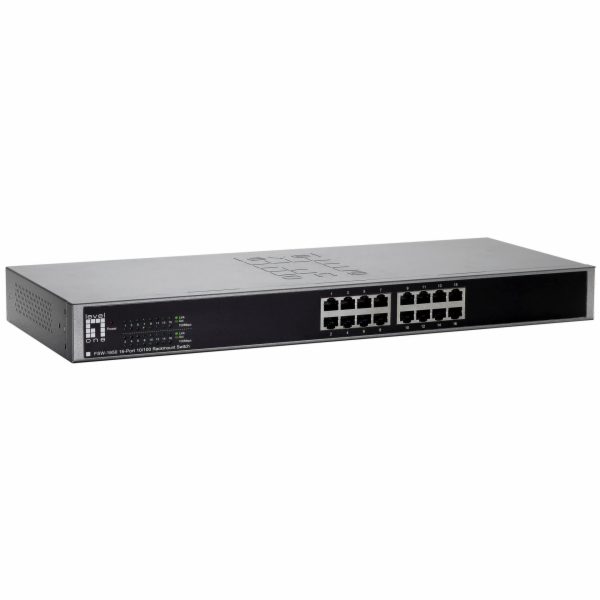 Level One FSW-1650  19" 16-Port 10/100Mbps Switch