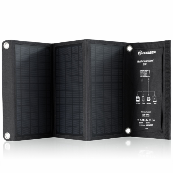 Bresser Mobile Solar Panel  21W  with USB