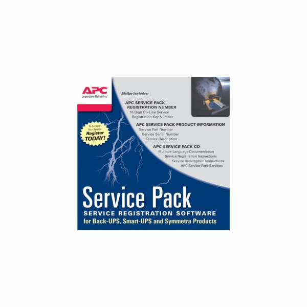 APC (3) Year Service Pack Extended Warranty / záruka pro ...