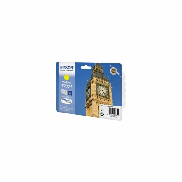 EPSON Ink bar WorkForce-4000/4500 - Yellow L - 800str. (9...