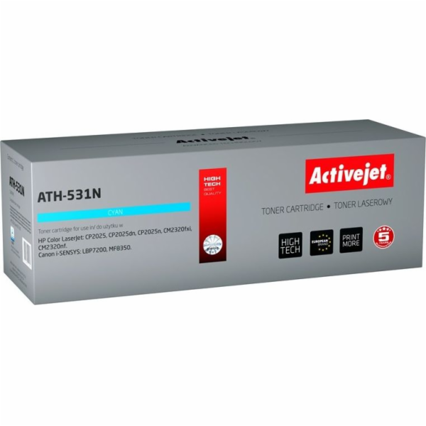 Activejet ATH-531N Toner do tiskáren HP a Canon, náhrada ...