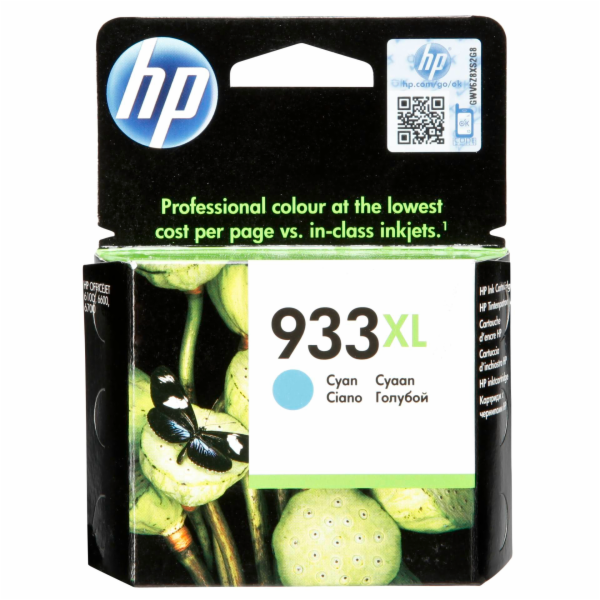 HP CN054AE Ink Cart No.933XL pro OJ 6700, 8,5ml, Cyan
