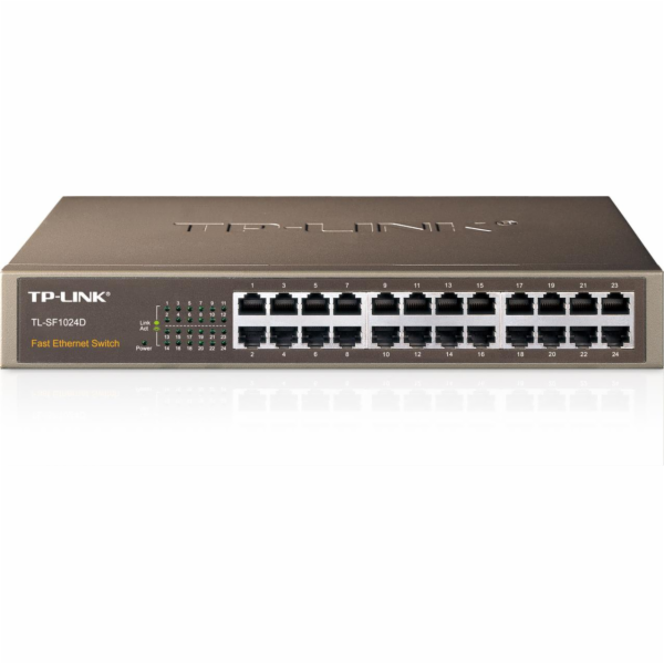TP-Link switch TL-SF1024D (24x100Mb/s, fanless)