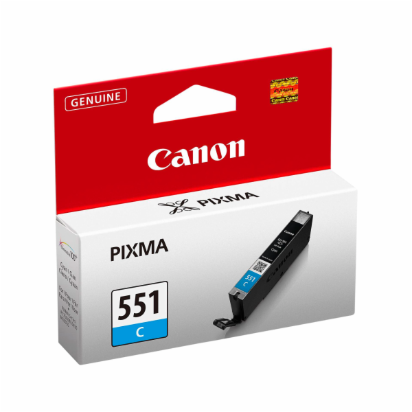 Canon CLI-551 C, azurová
