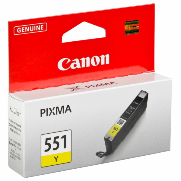 Canon CLI-551 Y, žlutá