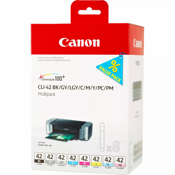 Canon CLI-42 8 ink. naplni Multi pack