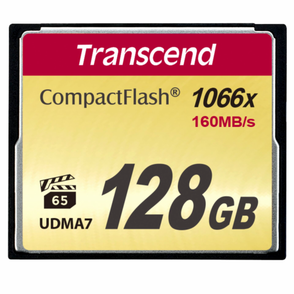 Transcend CompactFlash 1000 128GB, paměťová karta
