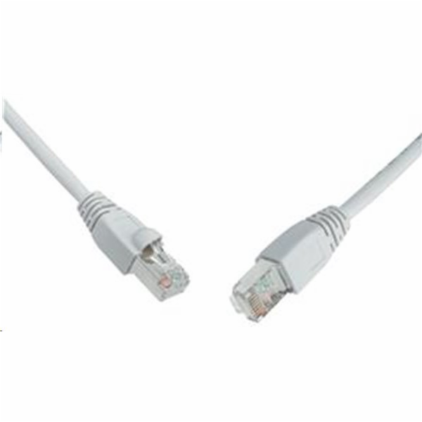 SOLARIX patch kabel CAT6 SFTP PVC 0,5m šedý snag-proof