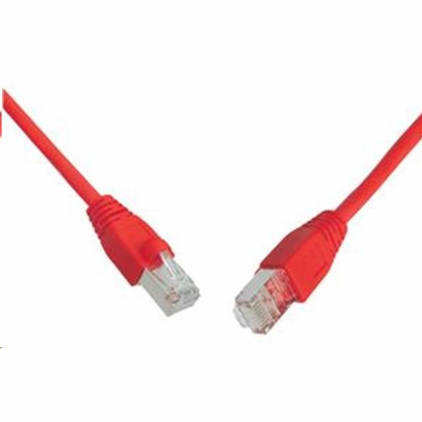 Patch kabel Solarix C6-315RD-2MB SFTP Cat 6, snag-proof, ...