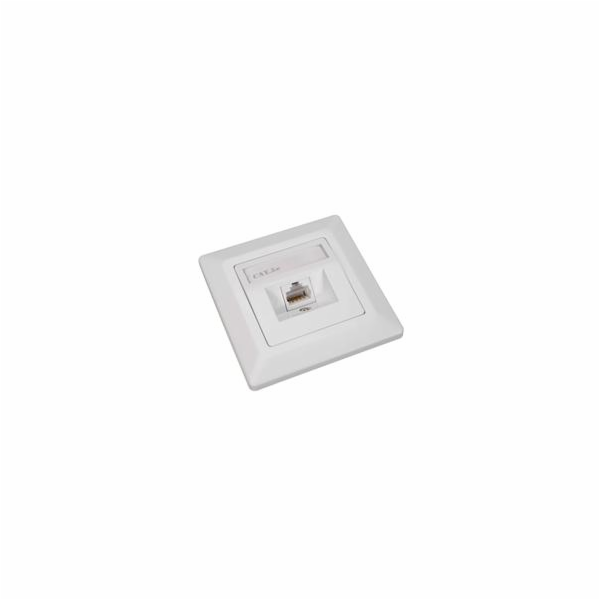 Solarix Zásuvka CAT5E UTP 1 x RJ45 pod omítku bílá SX9-1-...