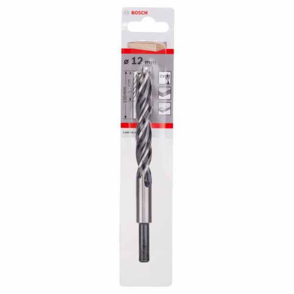 Bosch 1 spirál.vrták do dreva 12x96x151
