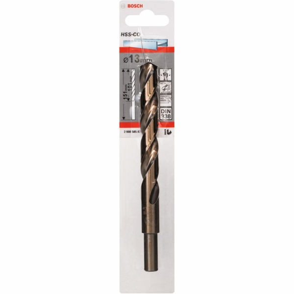Bosch spirálový vrták do kovu HSS-Co, O 13mm
