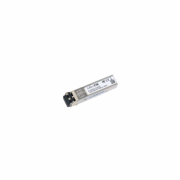 MikroTik SFP (miniGBIC) modul S-85DLC05D, MM, 550m, 1.25G