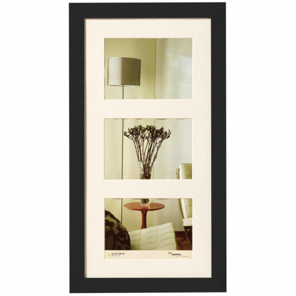 Rámeček Walther Home 3x13x18 dřevo, černý