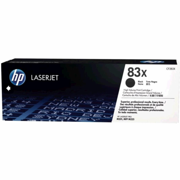 CF283X Čierna tonerová kazeta HP83X