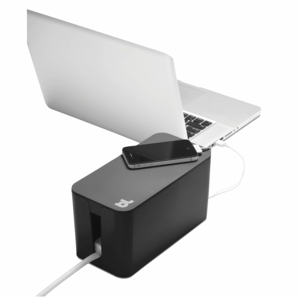 Bluelounge CableBox Mini  cerna