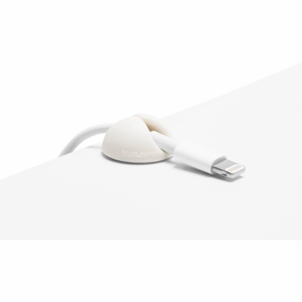 BlueLounge Mini držáky kabelů CableDrop 6 ks bílé