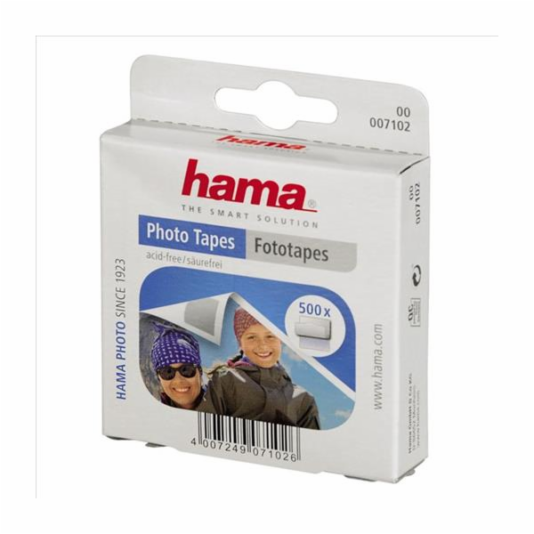 Příslušenství Hama fotoštítky oboustranné , 500 ks
