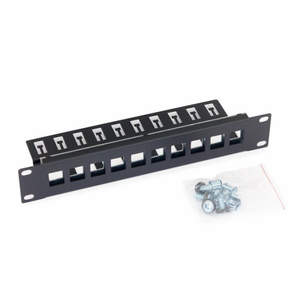 Triton 10  modulární patch panel 1U  pro max. 10ks keysto...
