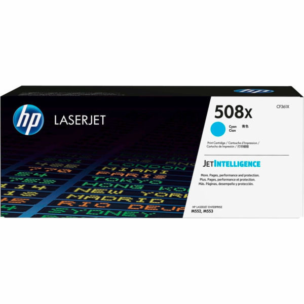 HP 508X HY azurová