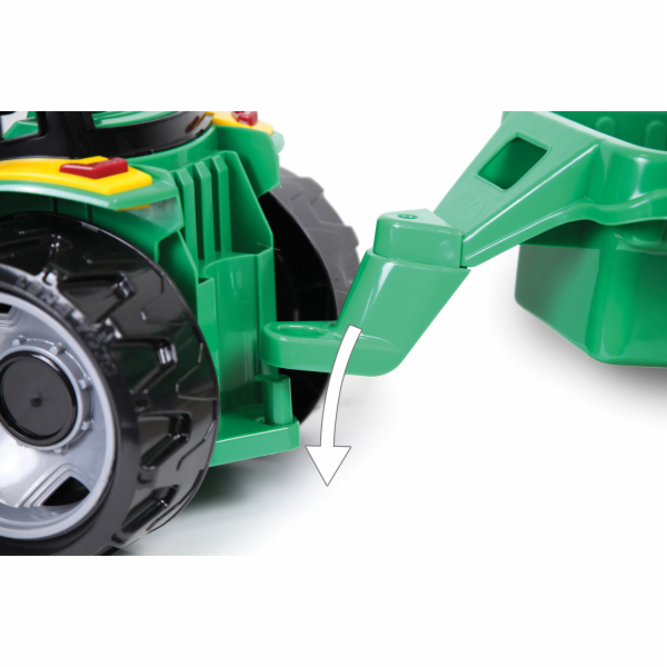 Lena Traktor bez lžíce a bagru s přívěsem