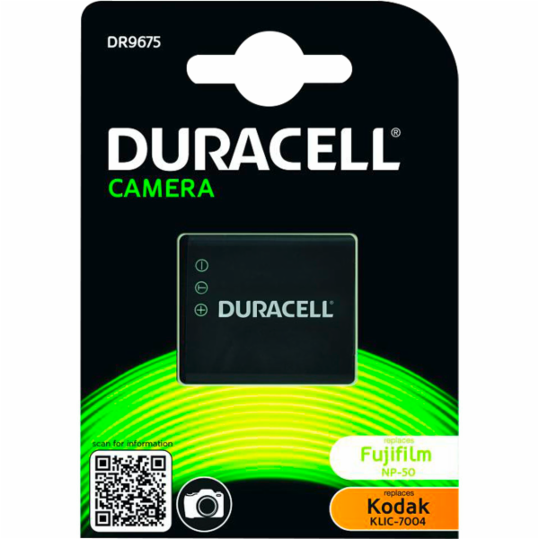 Duracell Li-Ion aku 770mAh  pro Fujifilm NP-50/Pentax D-LI68