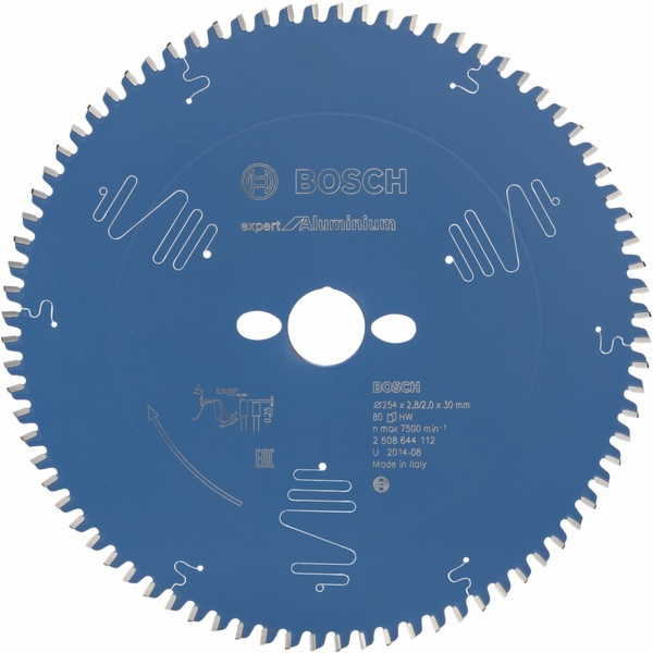 Pilový kotouč Bosch Expert na hliník, O 254mm, 80T