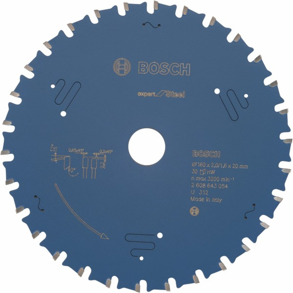 Bosch Expert for Steel, 160 mm pilový kotouč