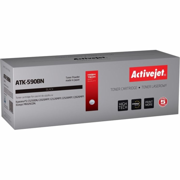 Activejet Tonerová kazeta ATK-590BN (náhradní kazeta Kyoc...