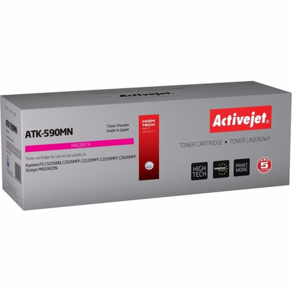 Activejet Tonerová kazeta ATK-590BN (náhradní kazeta Kyoc...