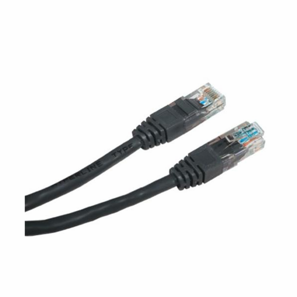 PremiumCord Patch kabel UTP RJ45-RJ45 CAT6 2m černá