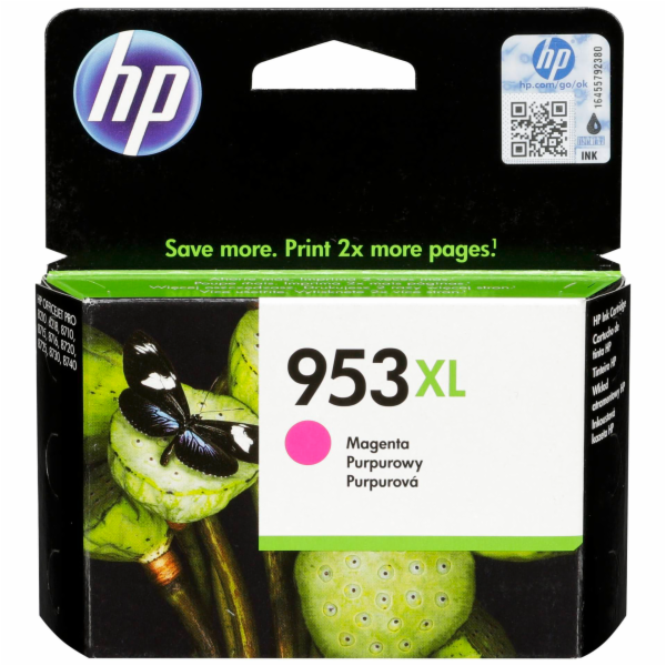 HP F6U17AE napln do tiskarny MAGENTA c. 953 XL