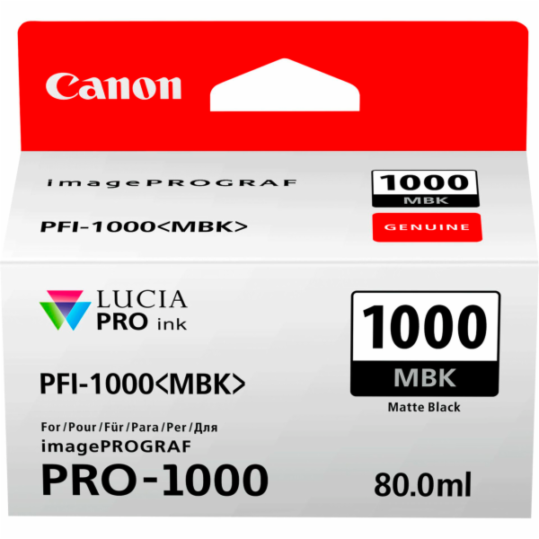 Matný černý inkoust Canon (0545C001)