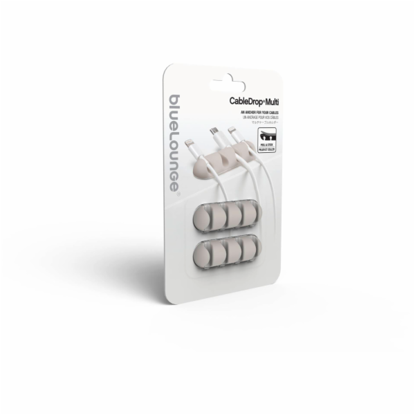 Bluelounge CableDrop Multi  White