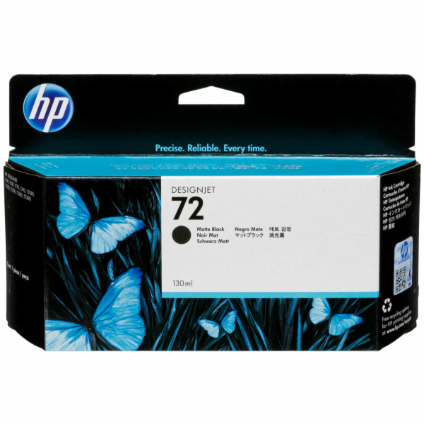 Inkoust HP C9403A č. 72 (matná černá)