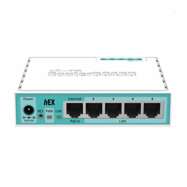 MikroTik RouterBOARD RB750Gr3 hEX/ 880 MHz/ 256 MB RAM/ 5...