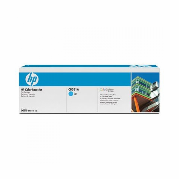 Toner HP CB381A azurový (21 000str./5%)