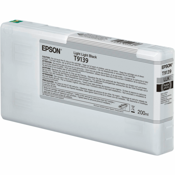 Epson cartridge light light cerna T 913 200 ml        T 9139