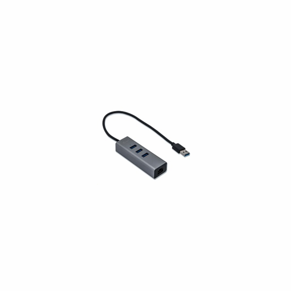 i-tec USB 3.0 Metal HUB 3 Port + Gigabit Ethernet Adapter