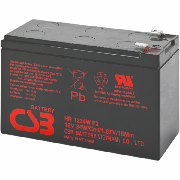 PowerWalker 12V/9Ah CSB VRLA Blei-Gel aku