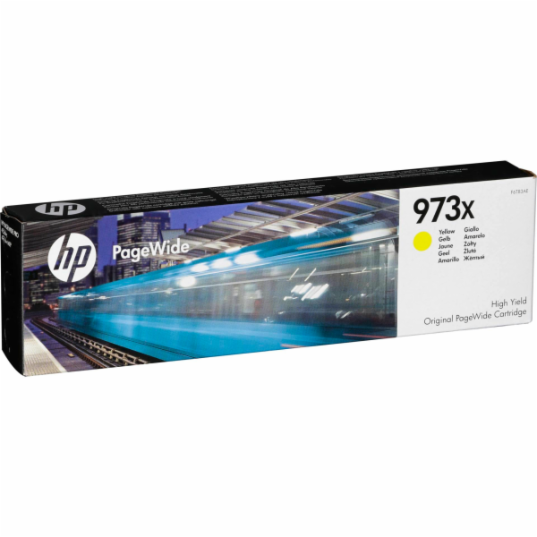 HP F6T83AE PageWide  cartridge zluta c. 973 XL