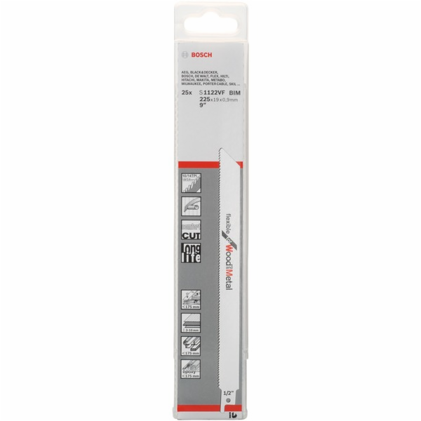 Bosch Powertools Flexibilní pilový list S 1122 VF pro oca...
