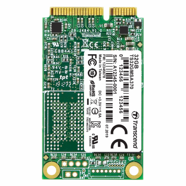Transcend SSD MSA370        32GB  mSATA SATA III